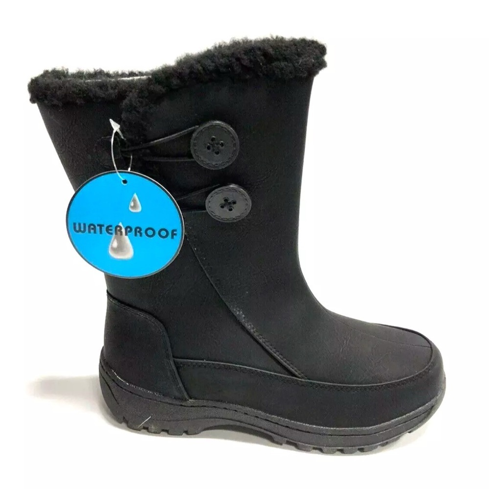 Tundra Marilyn Womens Winter Waterproof Boot Black Size 6 M